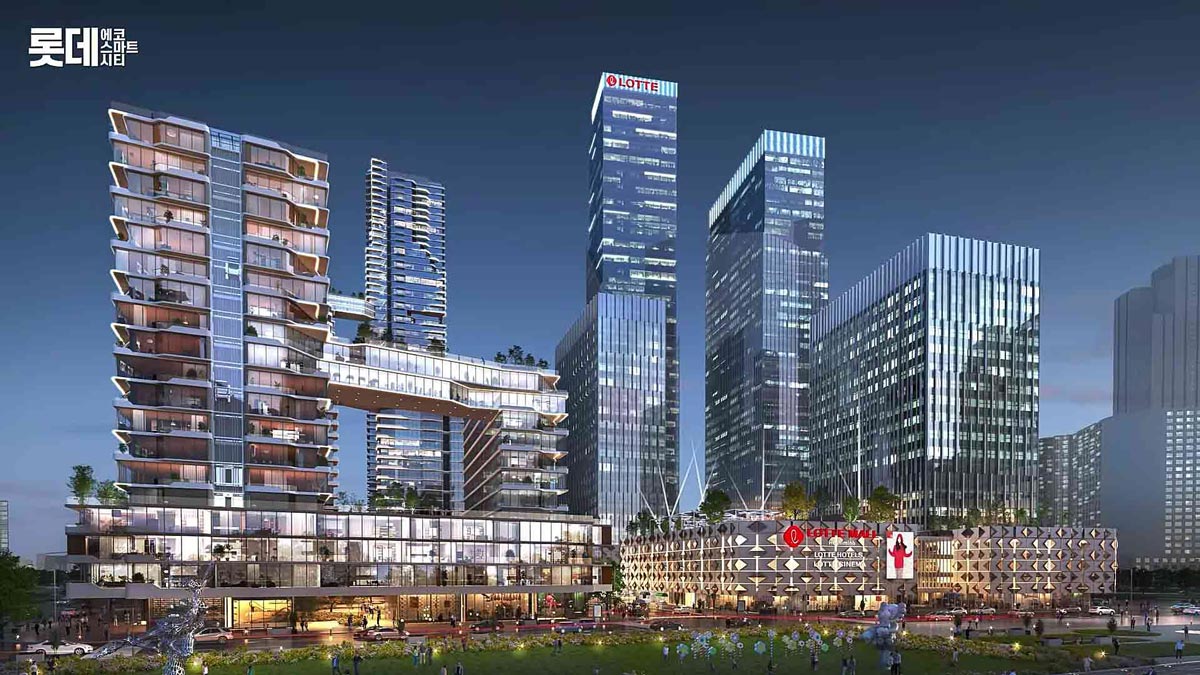 Khu thương mại Lotte Eco Smart City Thủ Thiêm