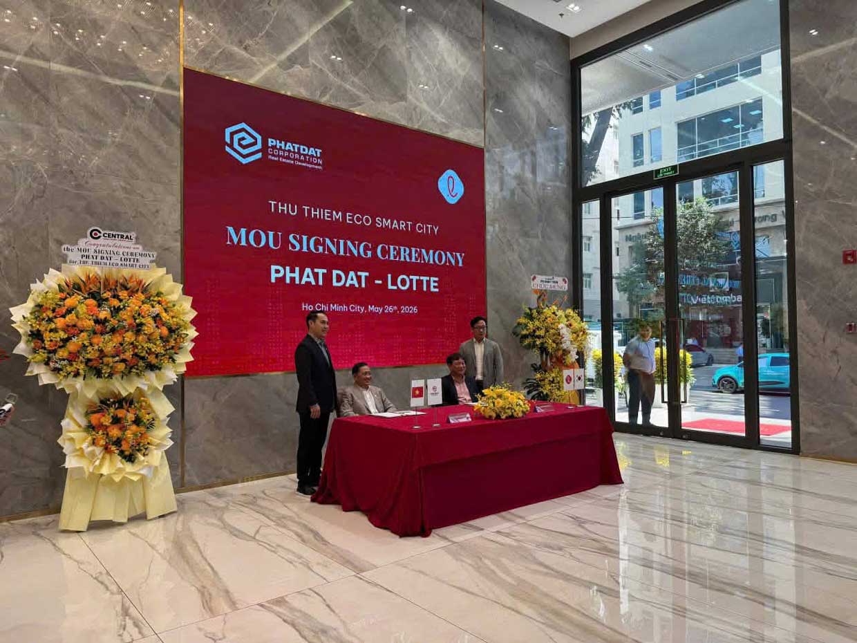 Hình ảnh tại sự kiện Phát Đạt Lotte MoU