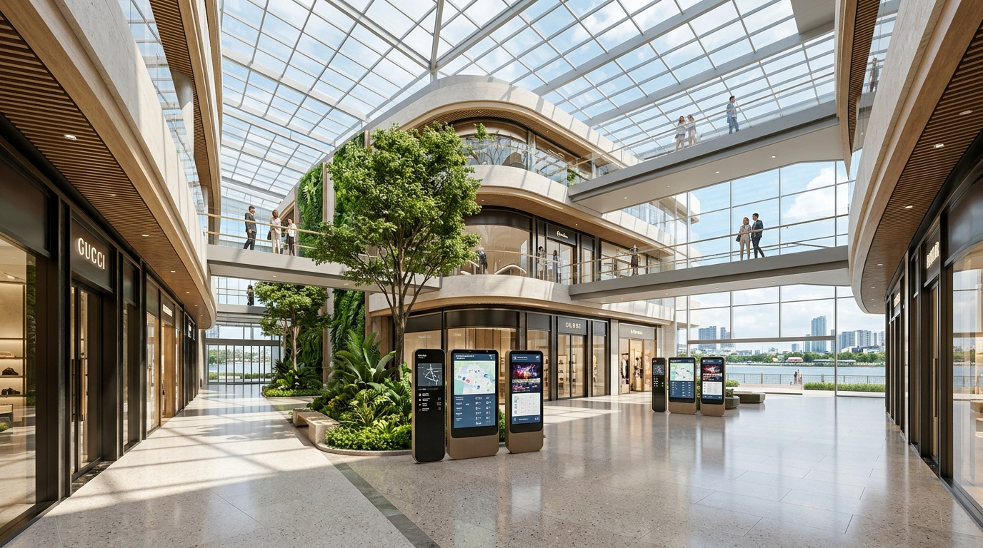 Không gian ven sông Sài Gòn tại Lotte Eco Smart City Thủ Thiêm