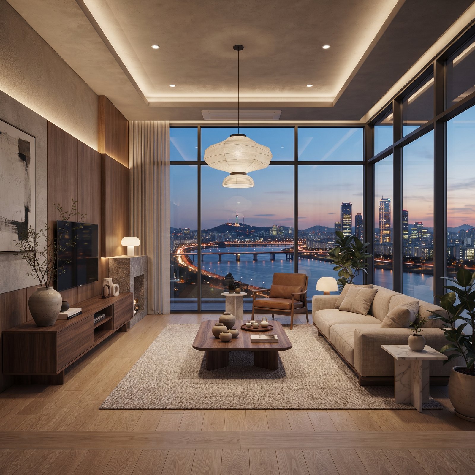 Nội thất căn hộ Lotte Thủ Thiêm view sông Sài Gòn dự kiến bàn giao từ 2028