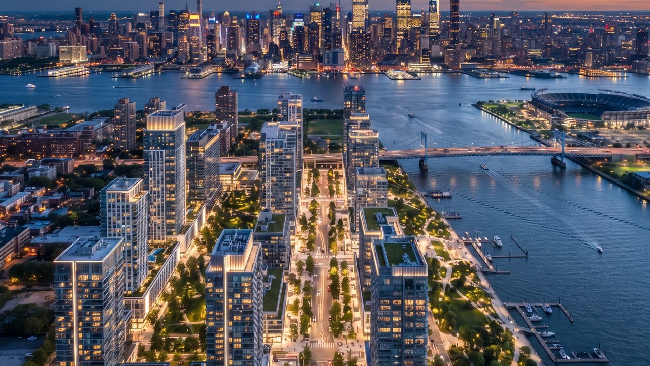 Phối cảnh khu đô thị mới Thủ Thiêm ven sông Sài Gòn nơi có dự án Lotte Eco Smart City Thủ Thiêm